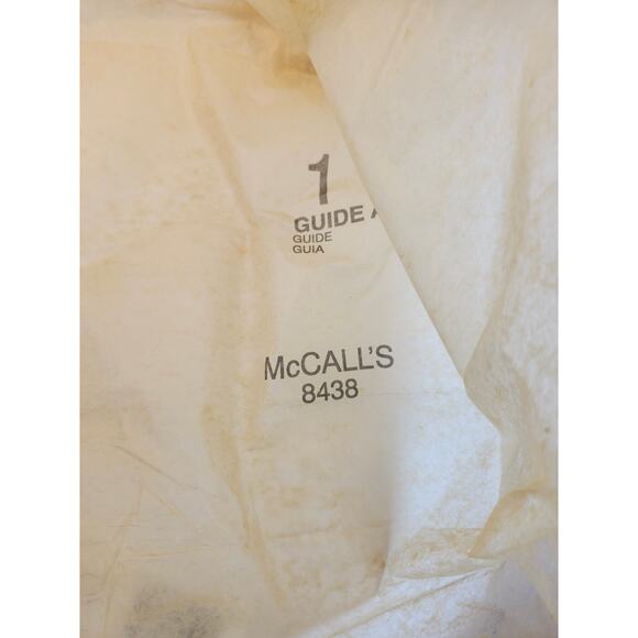 McCall's 8438 Sewing Pattern 1996 Home Decorating Dining Essentials UNCUT - Picture 8 of 9